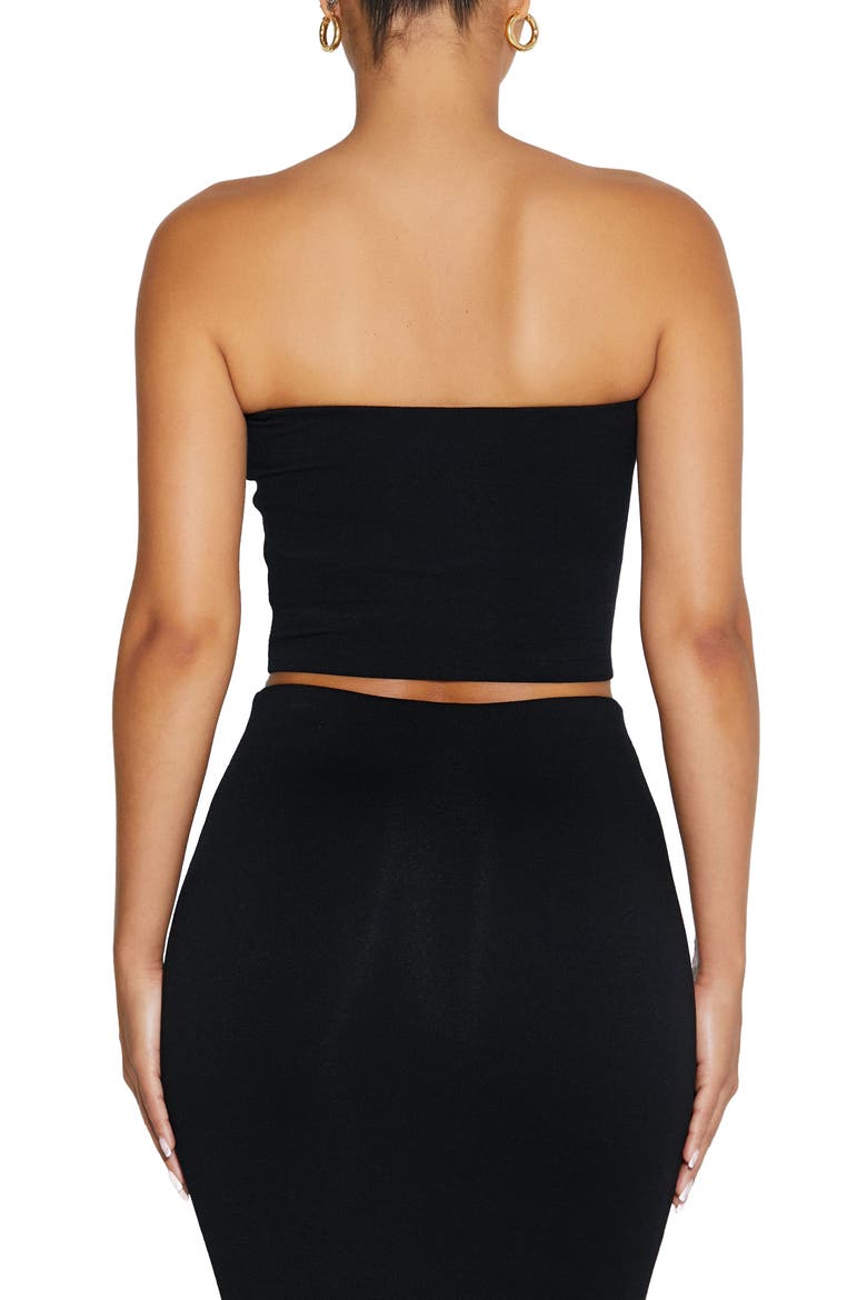 The NW Tube Top, Alternate, color, BLACK