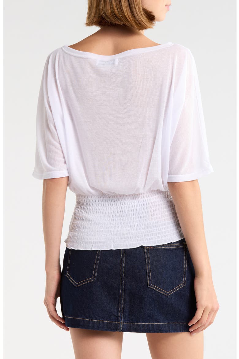 Dayten Off the Shoulder Top, Alternate, color, WHITE