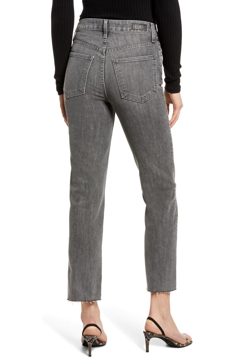Sabine High Waist Straight Leg Jeans, Alternate, color, SHADOW WASH