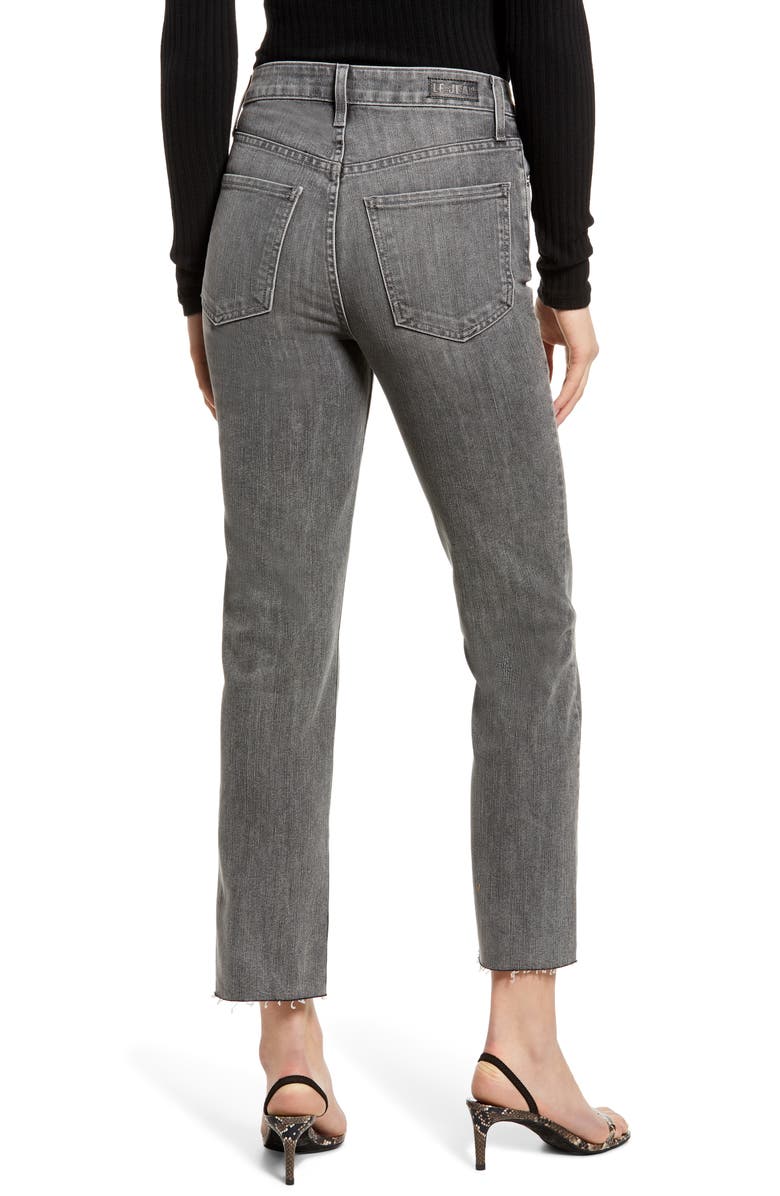 LE JEAN Sabine High Waist Straight Leg Jeans, Alternate, color, 