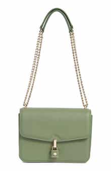 Kate Spade New York locket small grain leather shoulder bag