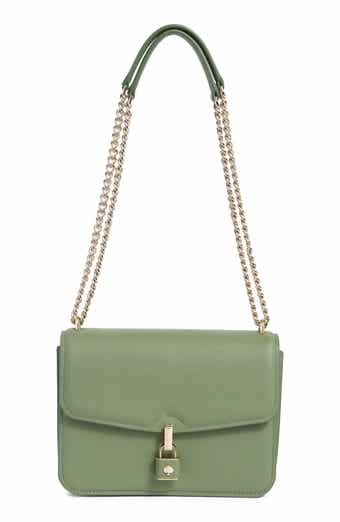 Kate Spade New York locket small grain leather shoulder bag