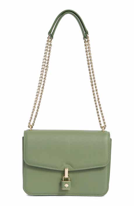 Kate Spade New York locket small grain leather shoulder bag