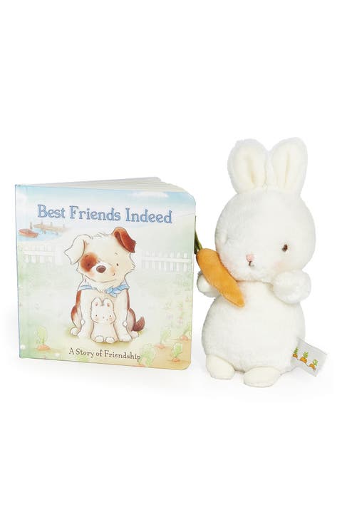 Bud Bunny Board Book & Plush Bunny Gift Set