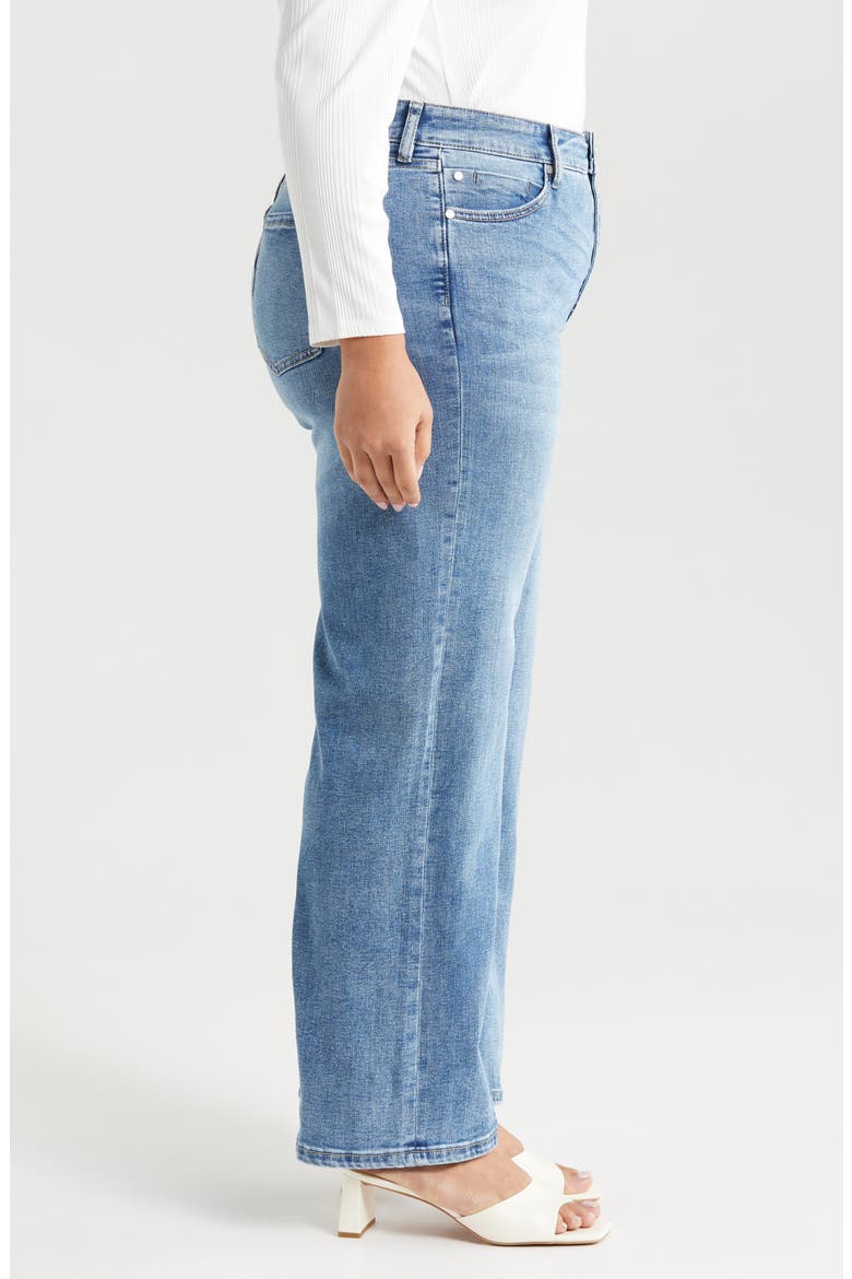 Stride High Waist Wide Leg Jeans, Alternate, color, CARBON CANYON