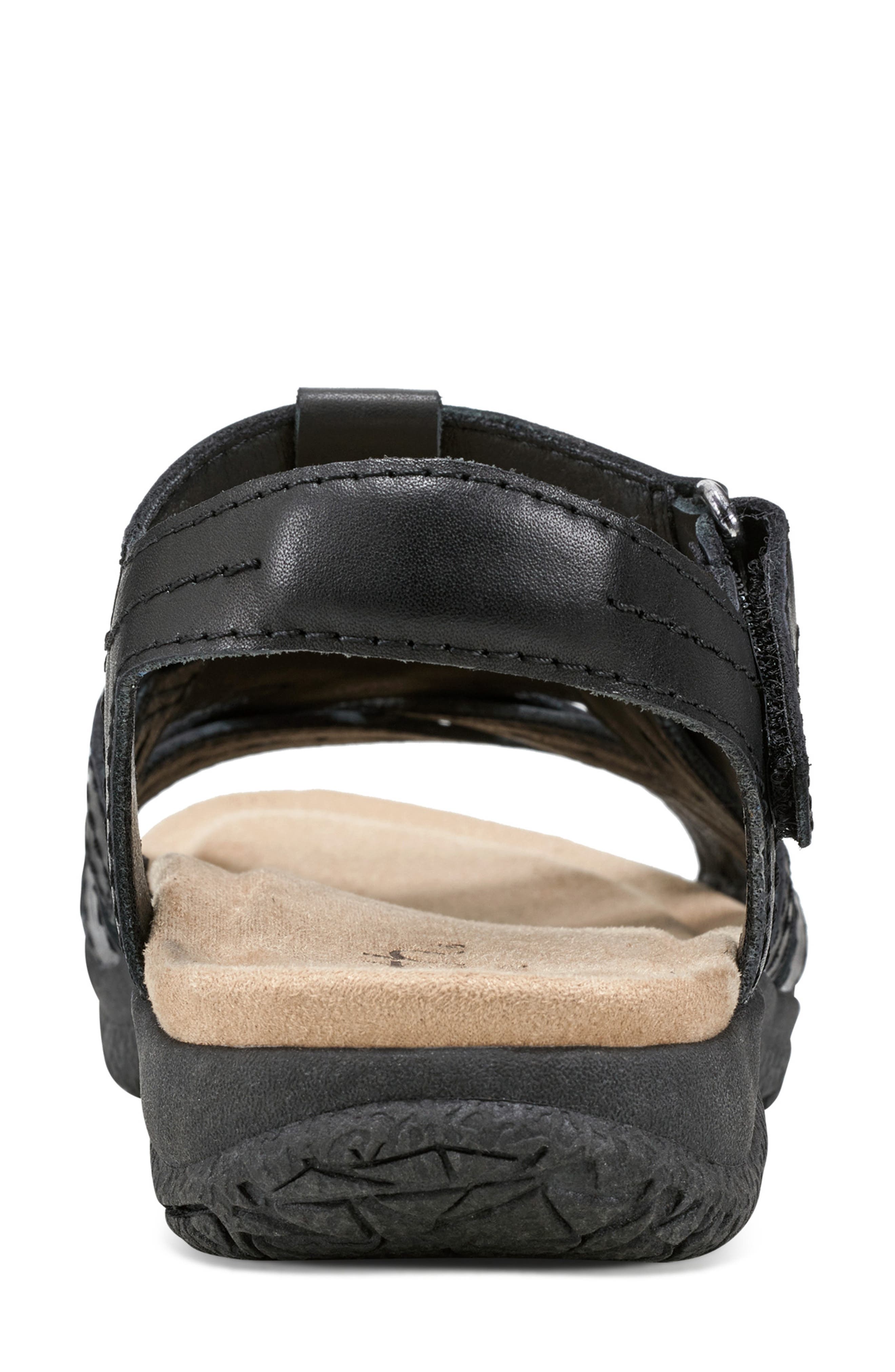 Earth<sup>®</sup> Sellie Strappy Sandal Women), Alternate, color, Black
