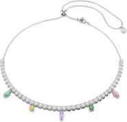 Swarovski x Ariana Grande Multicolor Crystal Charm Necklace