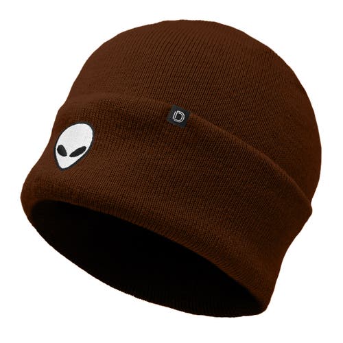 Dalix Alien Beanie In Brown