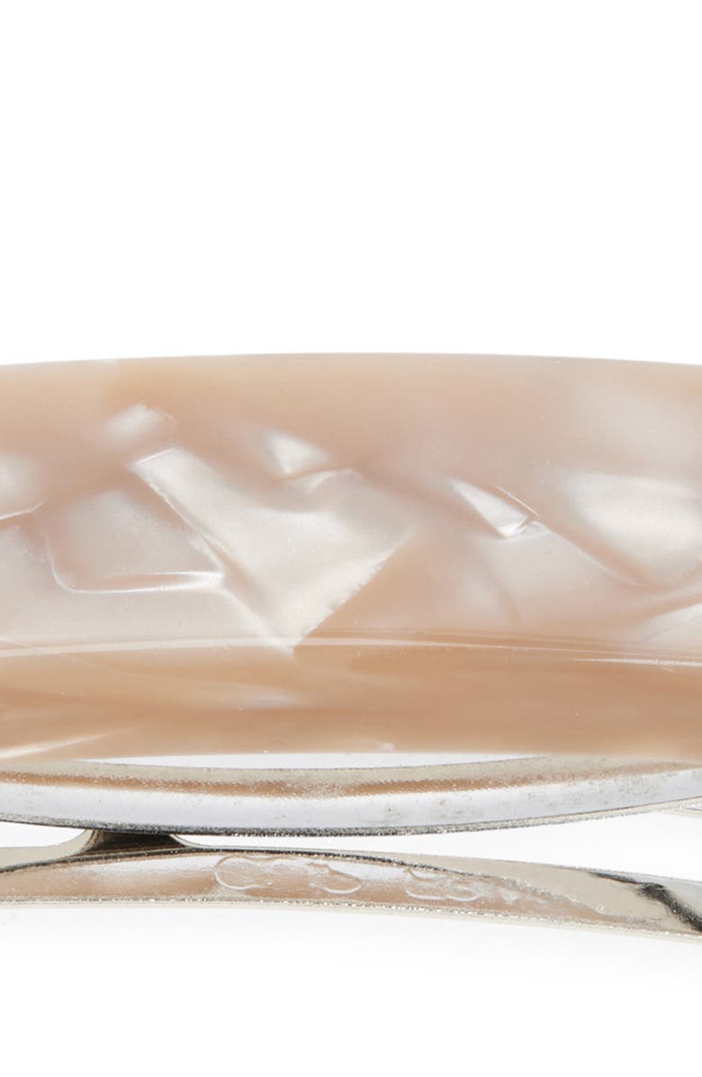 MACHETE No.3 Herloom Barette, Alternate, color, Sand Shell