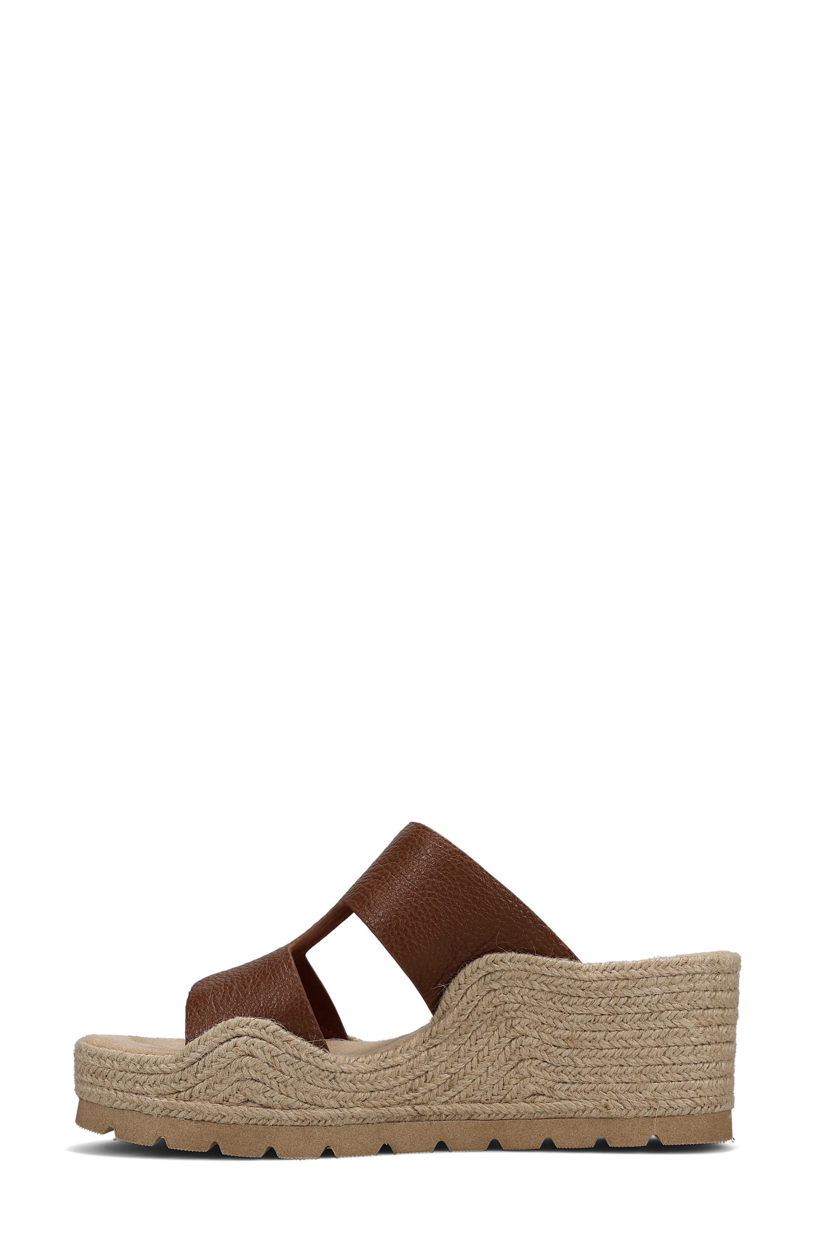 Cyril Platform Wedge Sandal, Alternate, color, CUOIO