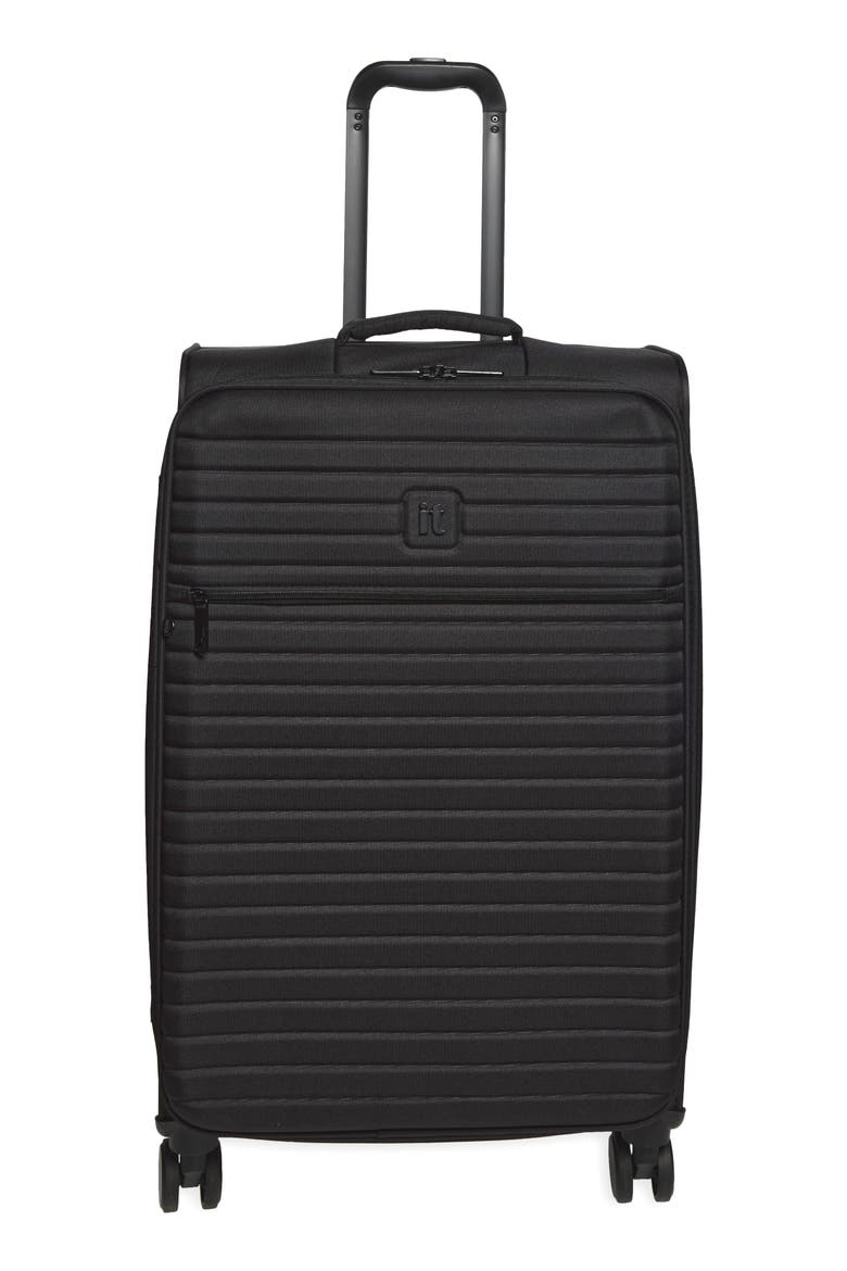Lineation 25-Inch Softside Suitcase, Main, color, BLACK