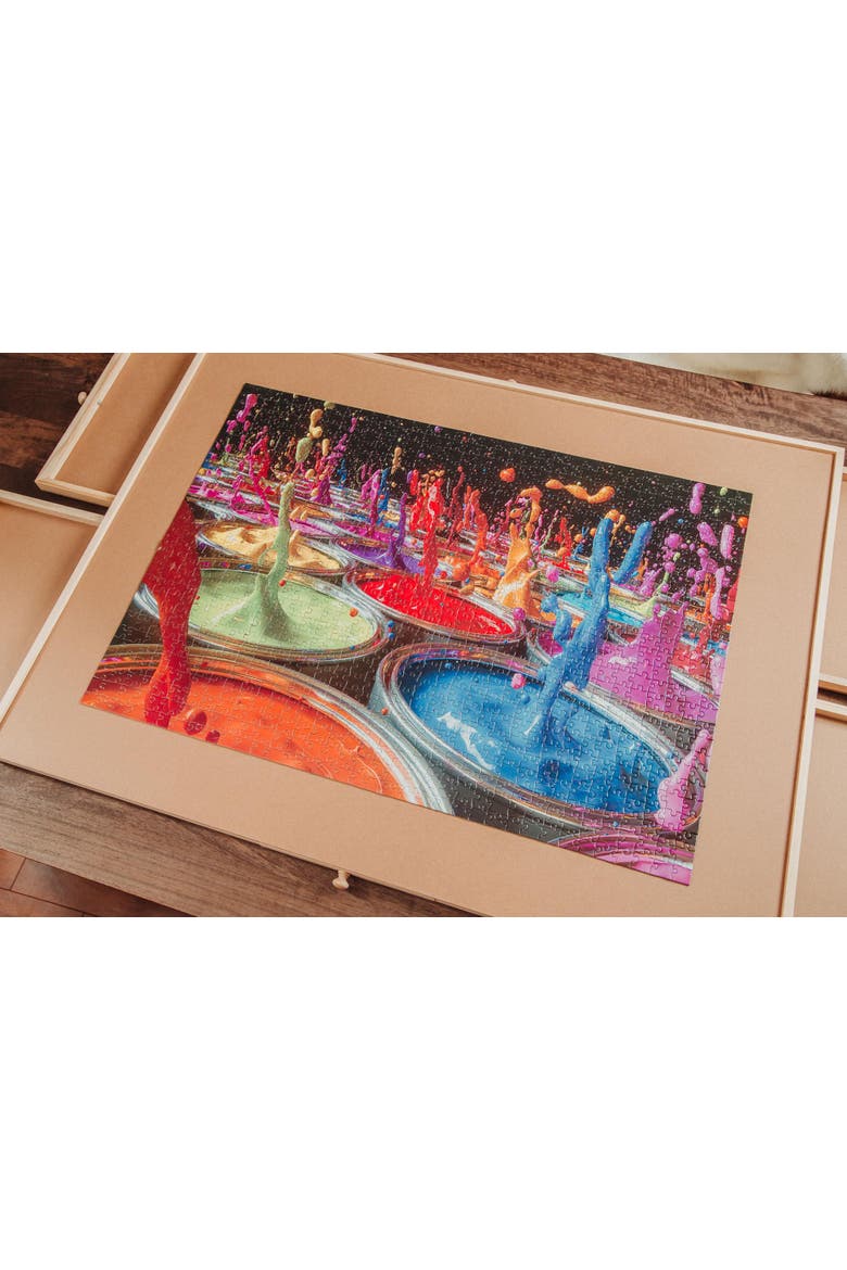 Paint Splash 1000 Piece Jigsaw Puzzle, Alternate, color, Multi-Color