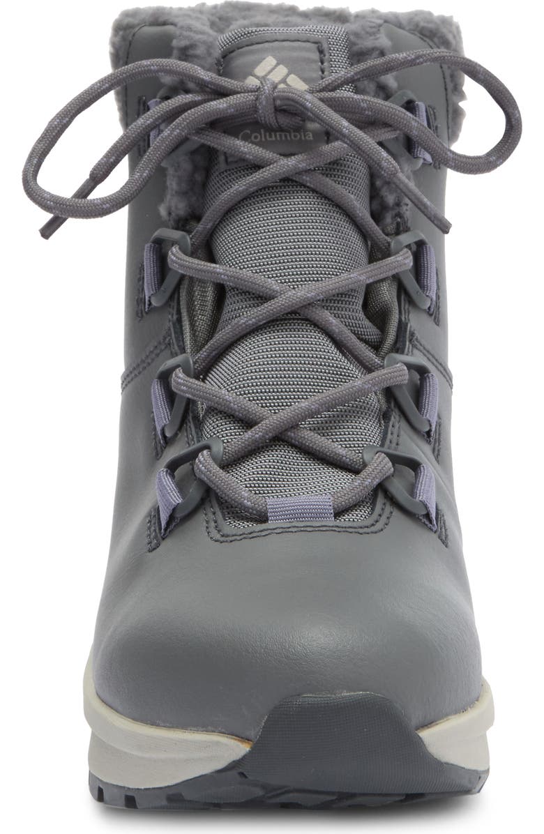 Columbia Moritza Waterproof Insulated Fleece Lined Hiking Boot, Alternate, color, Grey Steel