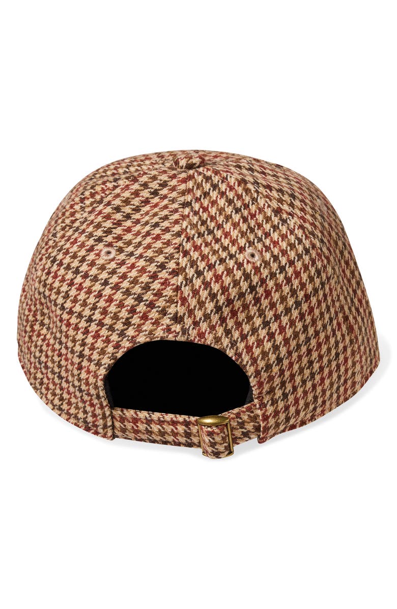 Brixton Woodburn Netplus<sup>®</sup> Baseball Cap, Alternate, color, Tigers Eye/ Brown Houndstooth