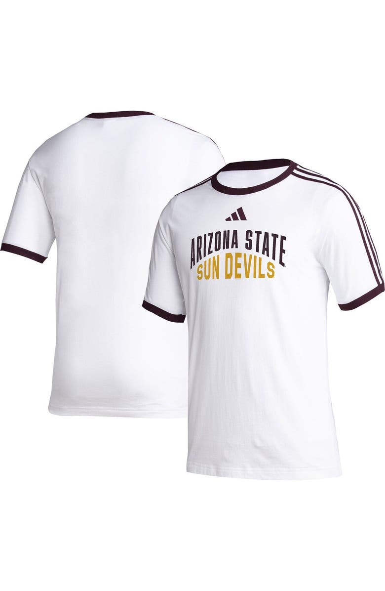 adidas Men's adidas White Arizona State Sun Devils Arch T-Shirt, Main, color, 