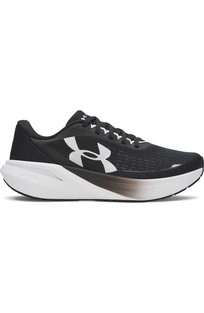 Under Armour UA Velociti Pace Running Shoe, Alternate, color, Black / White / White