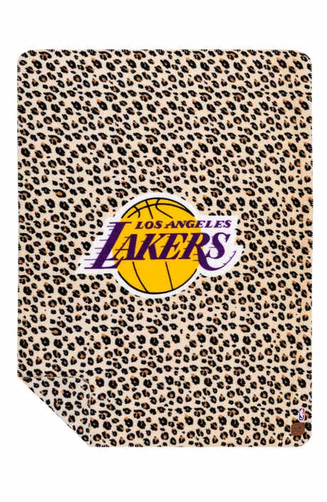 NBA Lakers Cheetah Print Blanket