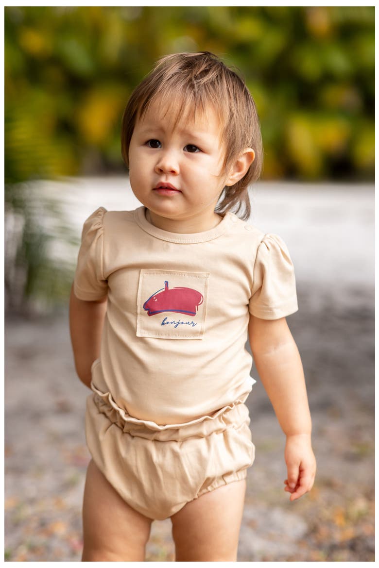 French Set for Girl, Alternate, color, Red