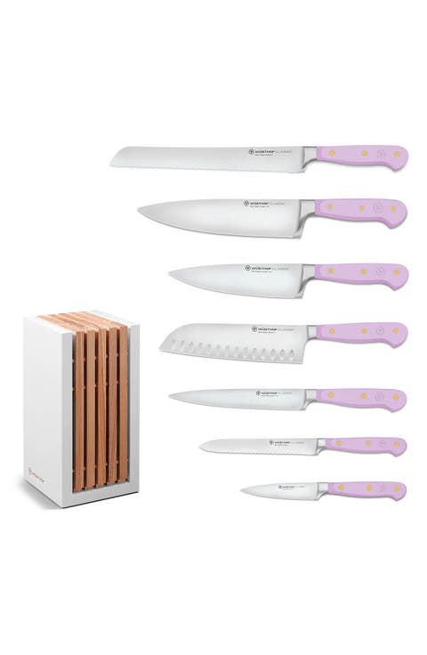 Classic 8-Piece Designer Knife Block Set