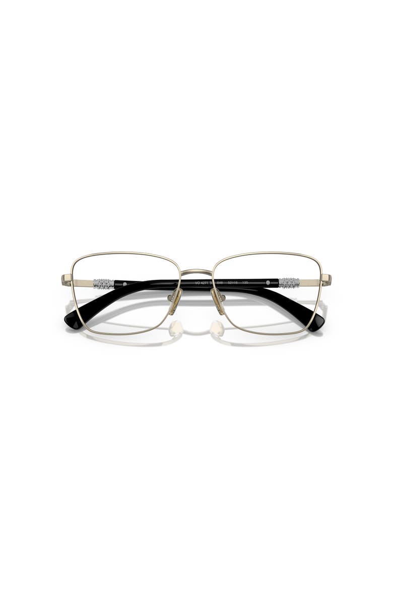 Vogue Eyewear 54mm Butterfly optical glasses, Alternate, color, Gold