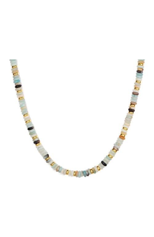 Little Sky Stone Lila Mixed Gemstone Necklace In Multi