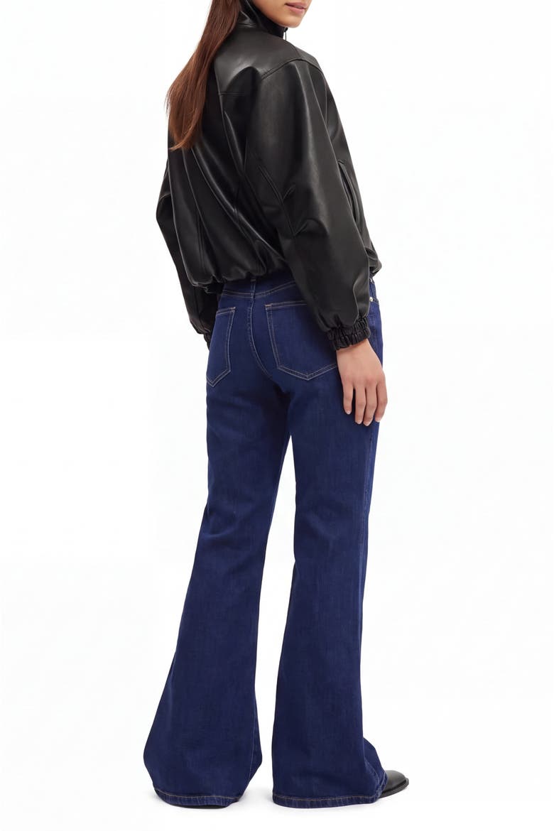 High Waist Baggy Jeans, Alternate, color, Blue Wash