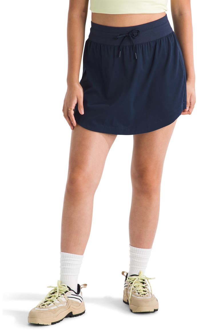 Aphrodite Arise FlashDry-XD™ Water Repellent Skort, Main, color, PERIWINKLE GLOW