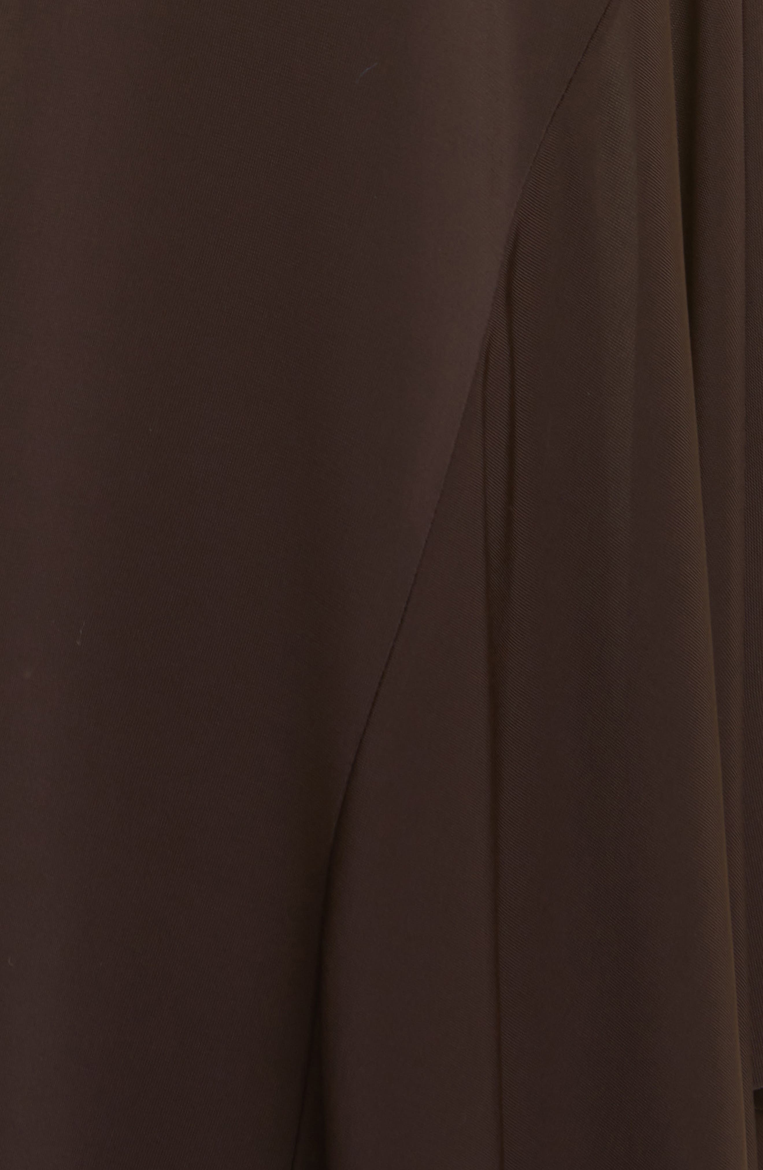 yausi asymmetric maxi dress Paloma Wool Yausi Dress - Dark Brown