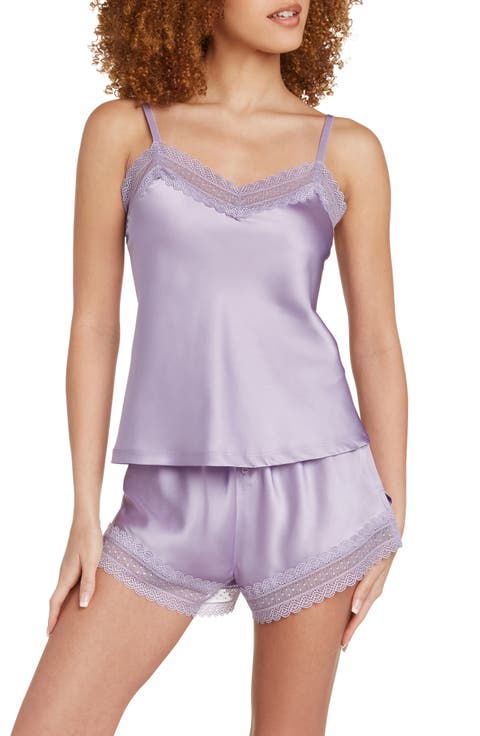 Beauty Sleep Satin Camisole & Shorts Pajamas