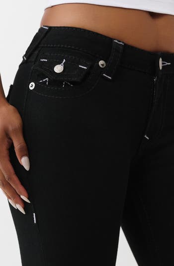 Jennie Snap Flap Skinny Jeans