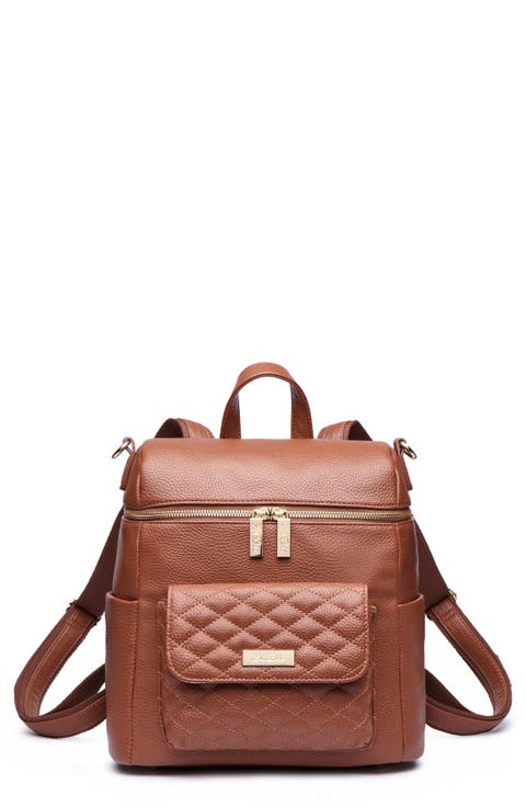 Petit Monaco Faux Leather Diaper Bag