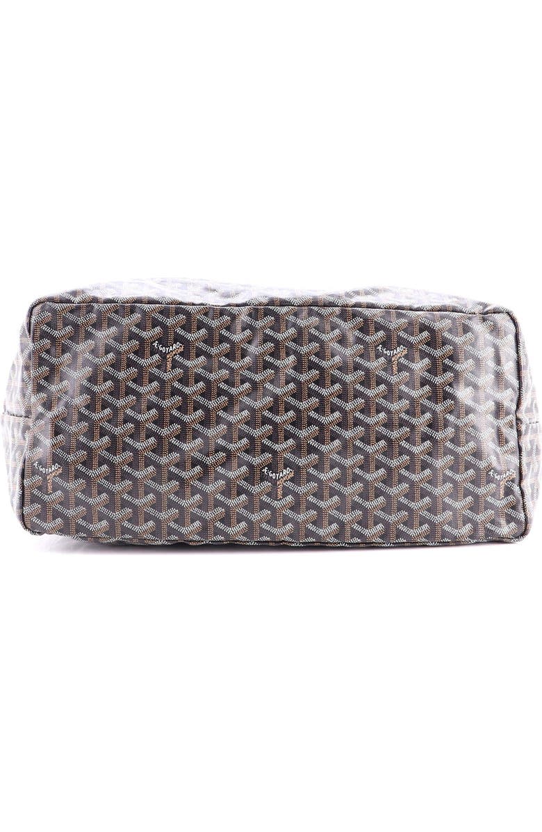 Pre-Owned Goyard Saint Louis Tote Coated Canvas GM, Alternate, color, Brown