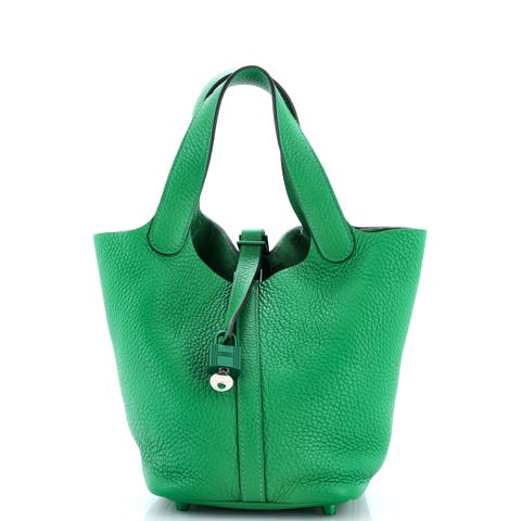 Monochrome Picotin Lock Bag Clemence PM