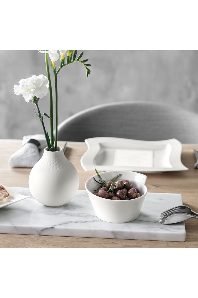 NewWave Small Round Rice Bowl, Alternate, color, white