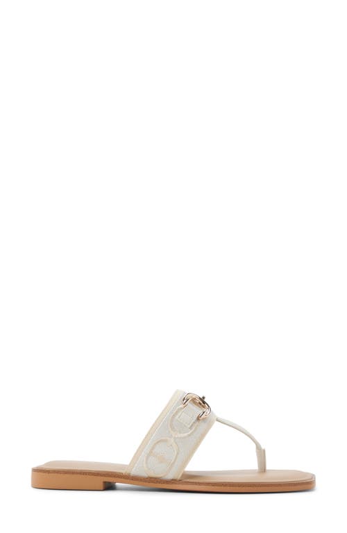 Aldo Coralynna Flip Flop In White