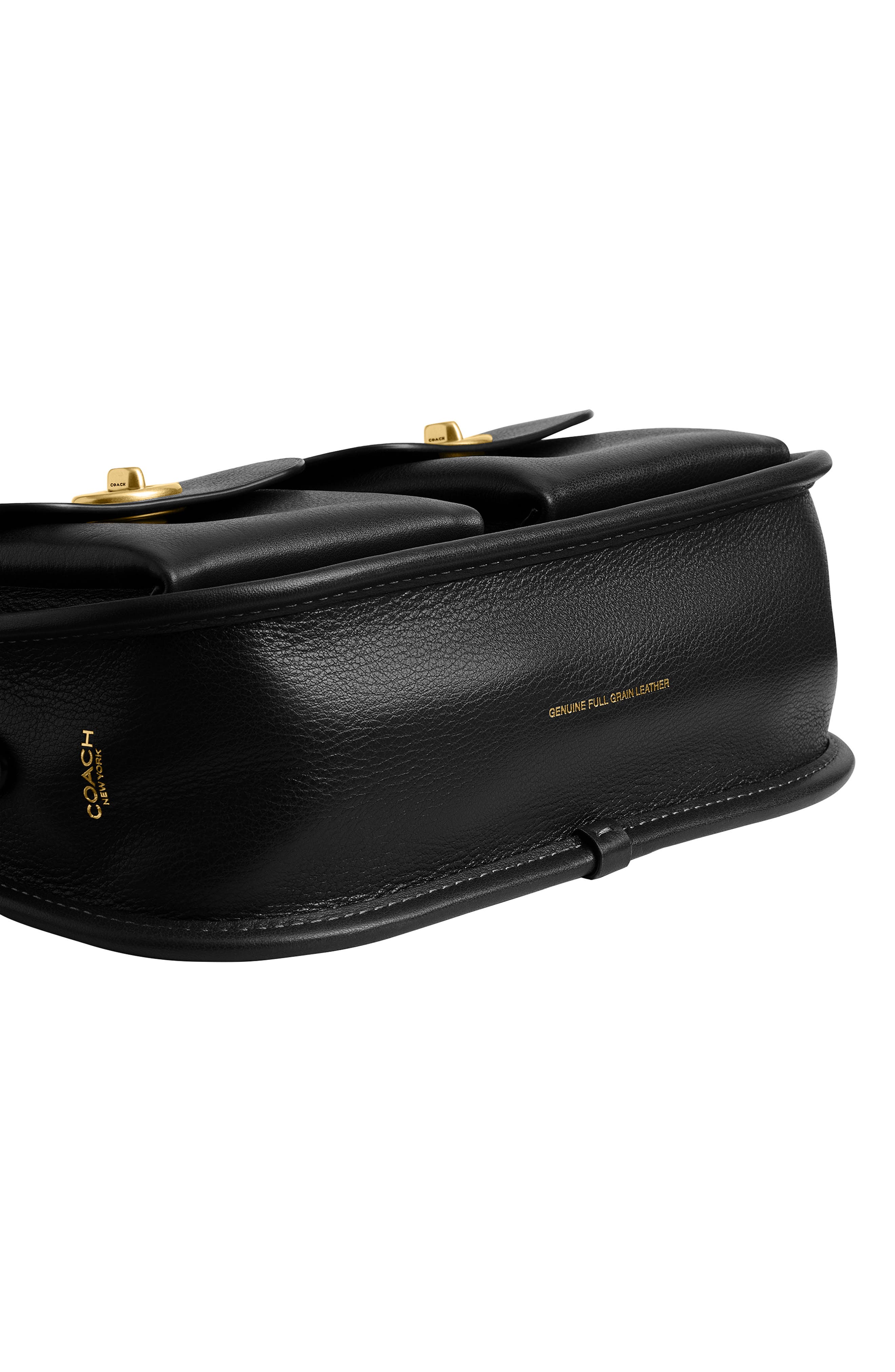 COACH Waverly Twin Turnlock Leather Shoulder Bag, Alternate, color, 