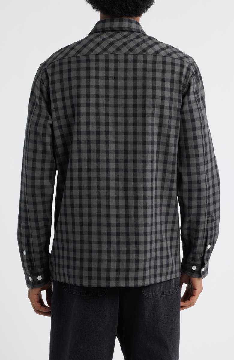 ICECREAM Mean Gene Long Sleeve Button-Up Shirt, Alternate, color, Black Iris