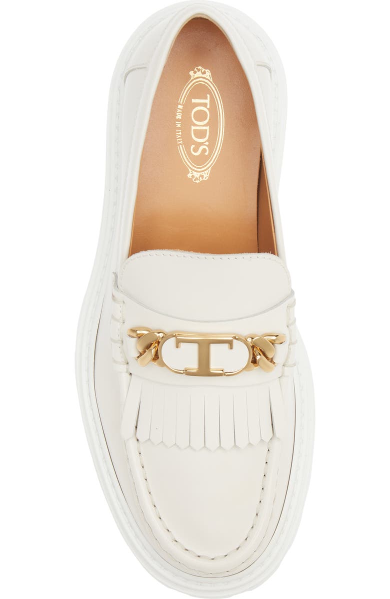 Tod's Lug Sole Kiltie Loafer, Alternate, color,