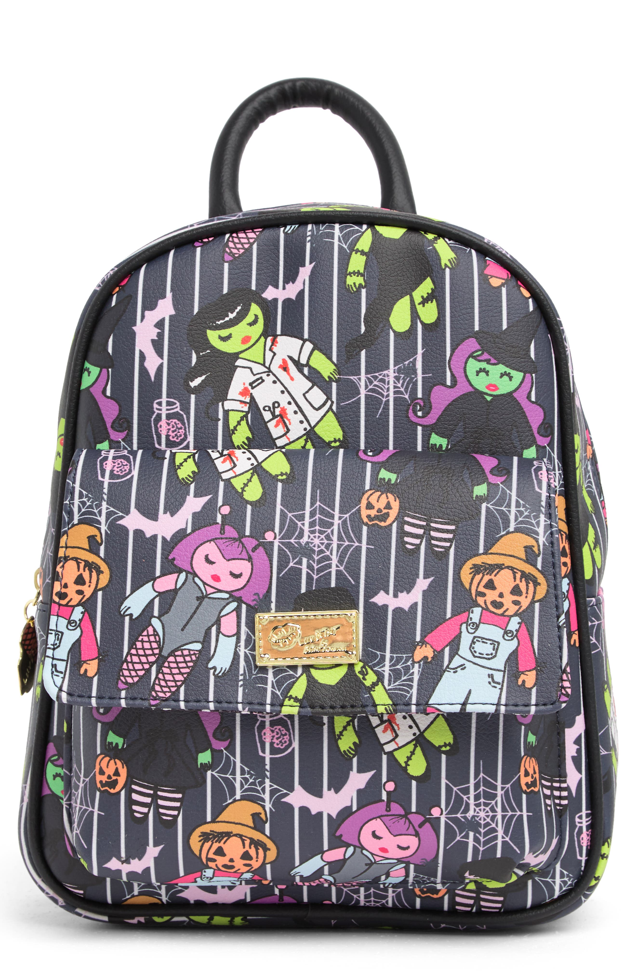 Luv Betsey by Betsey Johnson Mid Size Backpack, Main, color, 