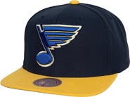 Mitchell & Ness Men's Mitchell & Ness Navy St. Louis Blues Core Team Ground 2.0 Snapback Hat
