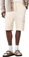 AllSaints Underground Relaxed Fit Organic Cotton Sweat Shorts