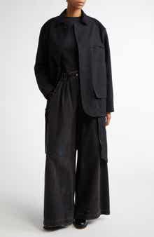 Heavy Cotton & Wool Reversible Double Coat