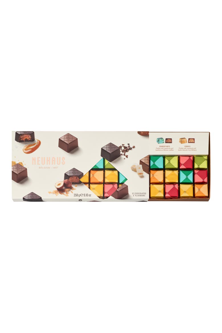 27-Piece Chocolate Bonbons Gift Box, Alternate, color, MULTI