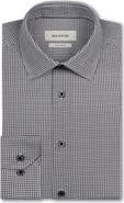 Bugatchi James OoohCotton® Geometric Print Button-Up Shirt