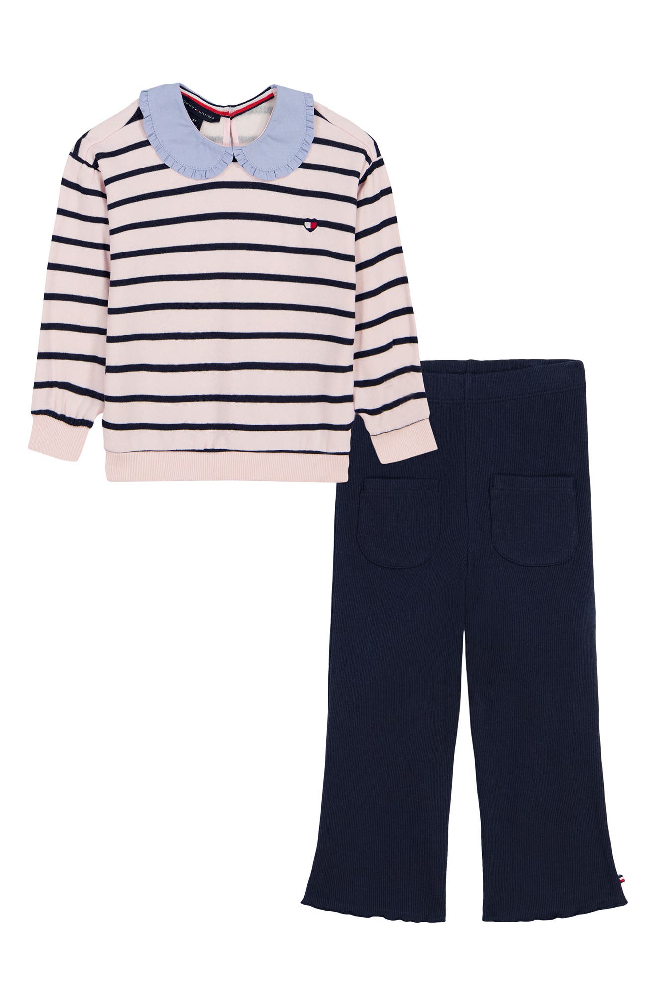 Kids' Stripe Sweatshirt & Pants Set