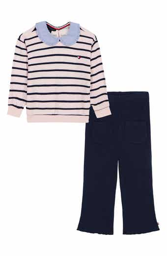 Kids' Stripe Sweatshirt & Pants Set