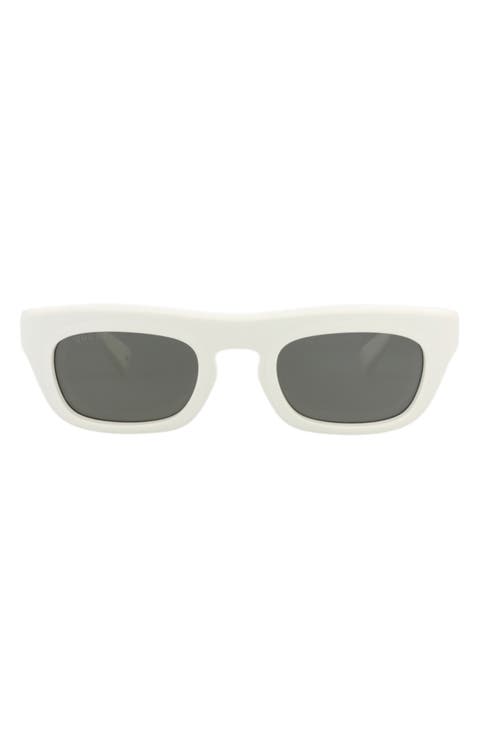 52mm Rectangular Sunglasses