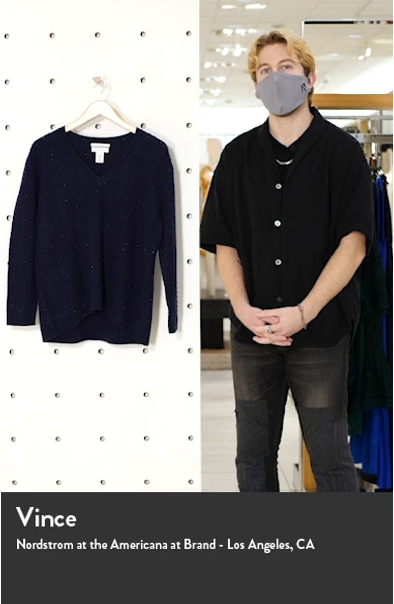 Chevron Knit Cashmere Sweater, sales video thumbnail