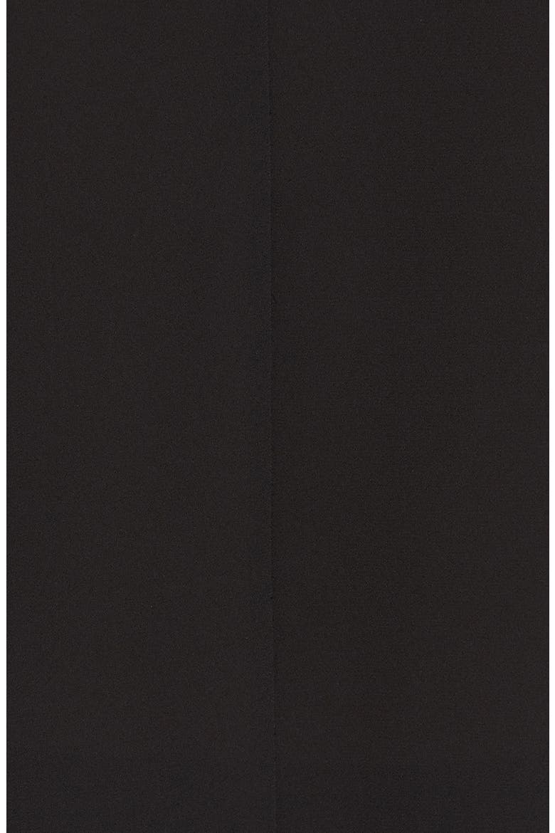 Drape Front Top, Alternate, color, BLACK
