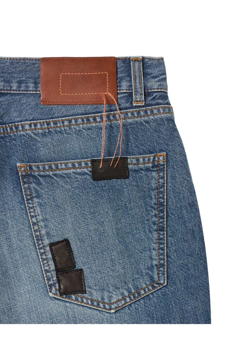 Fortela Jill Custom Wash 5-Pocket Denim Trousers, Alternate, color, Multicolor